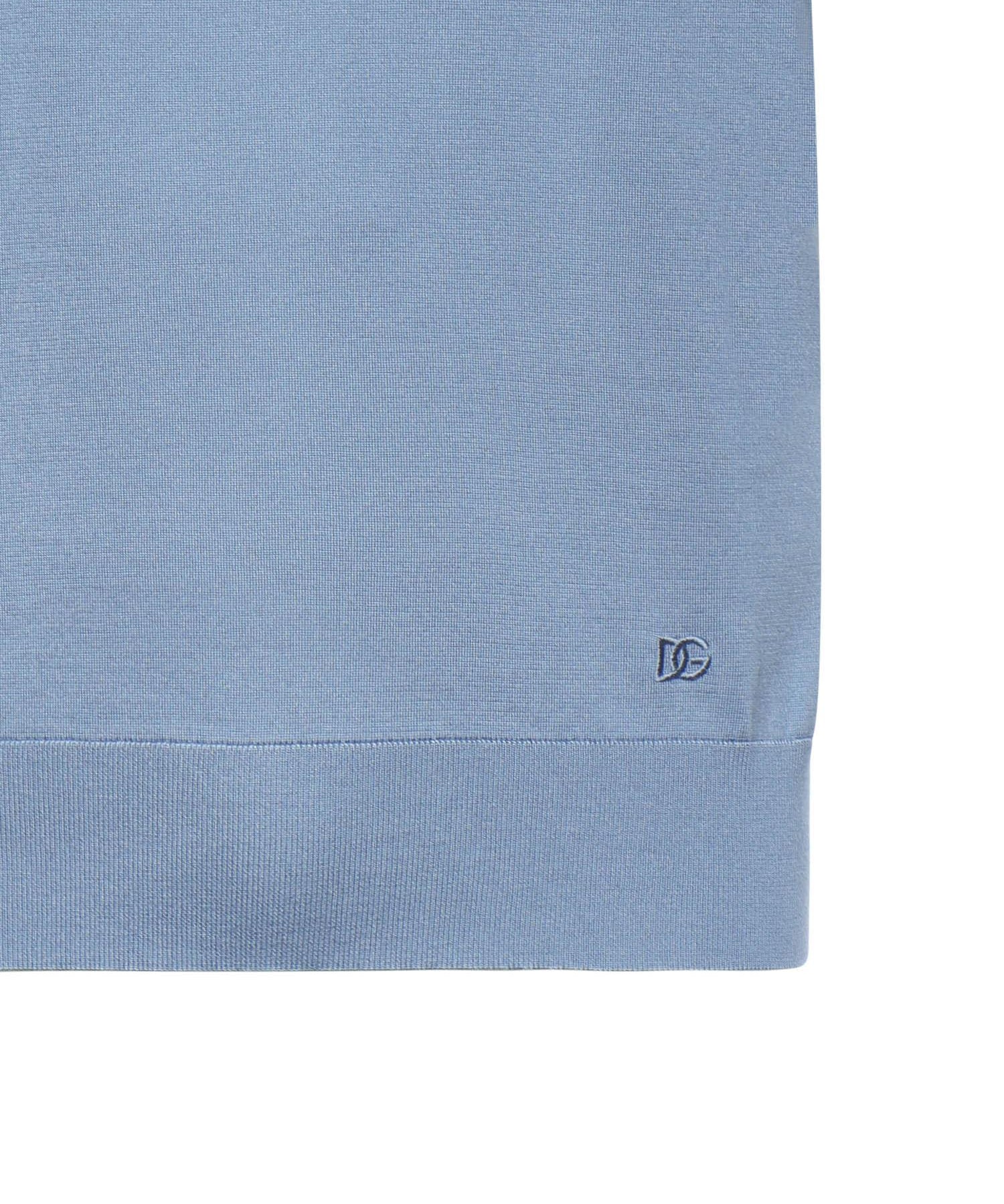 Maglia polo in seta GXZ02Z JBSO5B0965 DOLCE & GABBANA 
