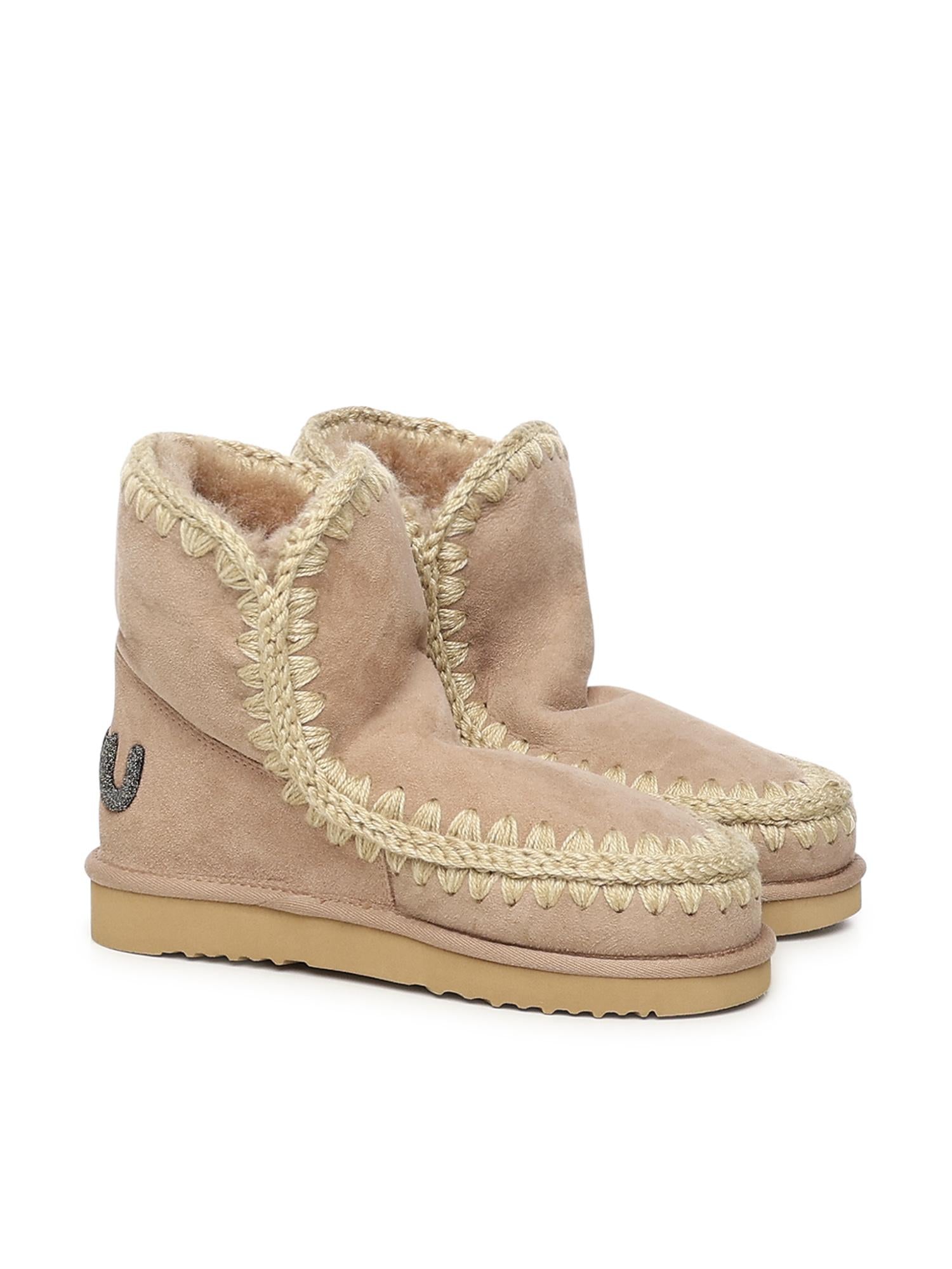 Stivali Eskimo 18 glitter logo<BR/> MUFW101050A CAM MOU 