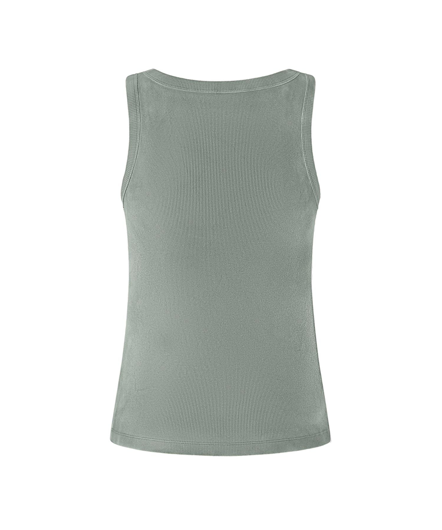 Tank top con ricamo e strass 107299 A3H7X56 PINKO 