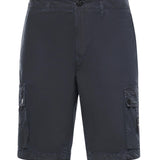 Shorts cargo in cotone con logo L1S15L100019 S00WAV0120 STONE ISLAND 