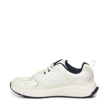 Sneakers con mix di texture e logo<BR/> EM0EM01581 TCR TOMMY HILFIGER 