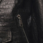 Giubbotto Push in pelle PUSH IT CROCNERO GIULIANO GALIANO 