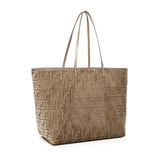 Tote bag velluto FF jacquard 8BH425 AT14F1QDO FENDI 
