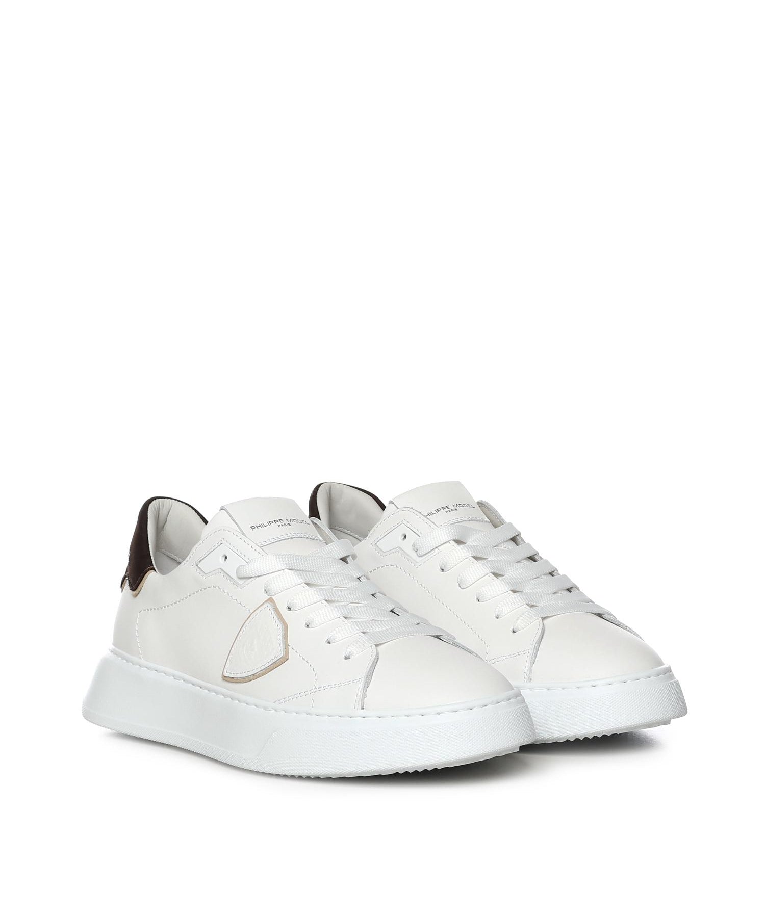 Sneaker Temple in pelle BTLU VU01 PHILIPPE MODEL 