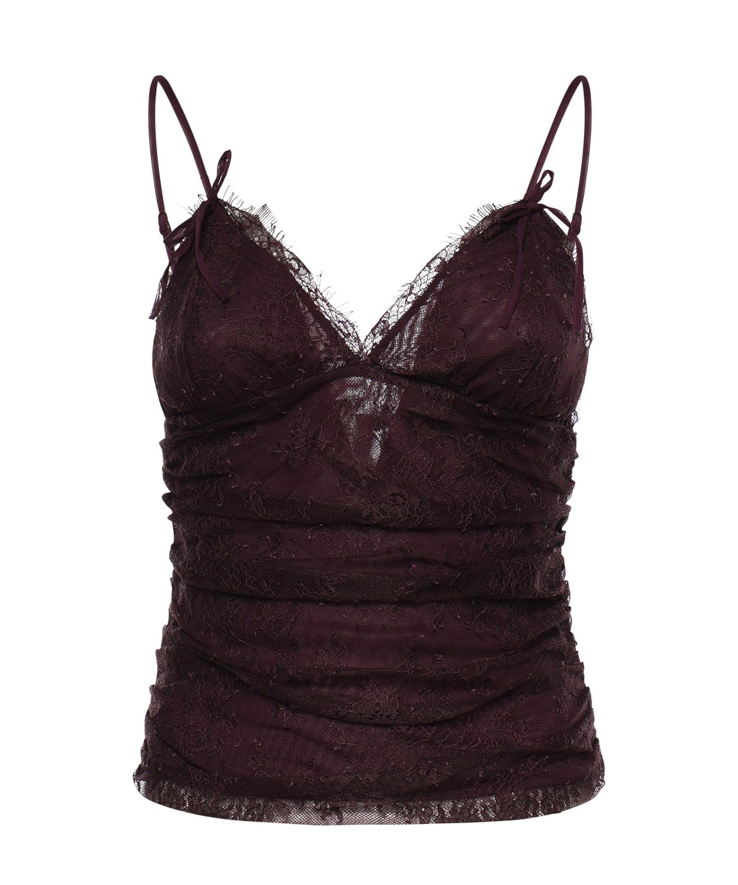 Top in pizzo floreale 106726 A378R57 PINKO 