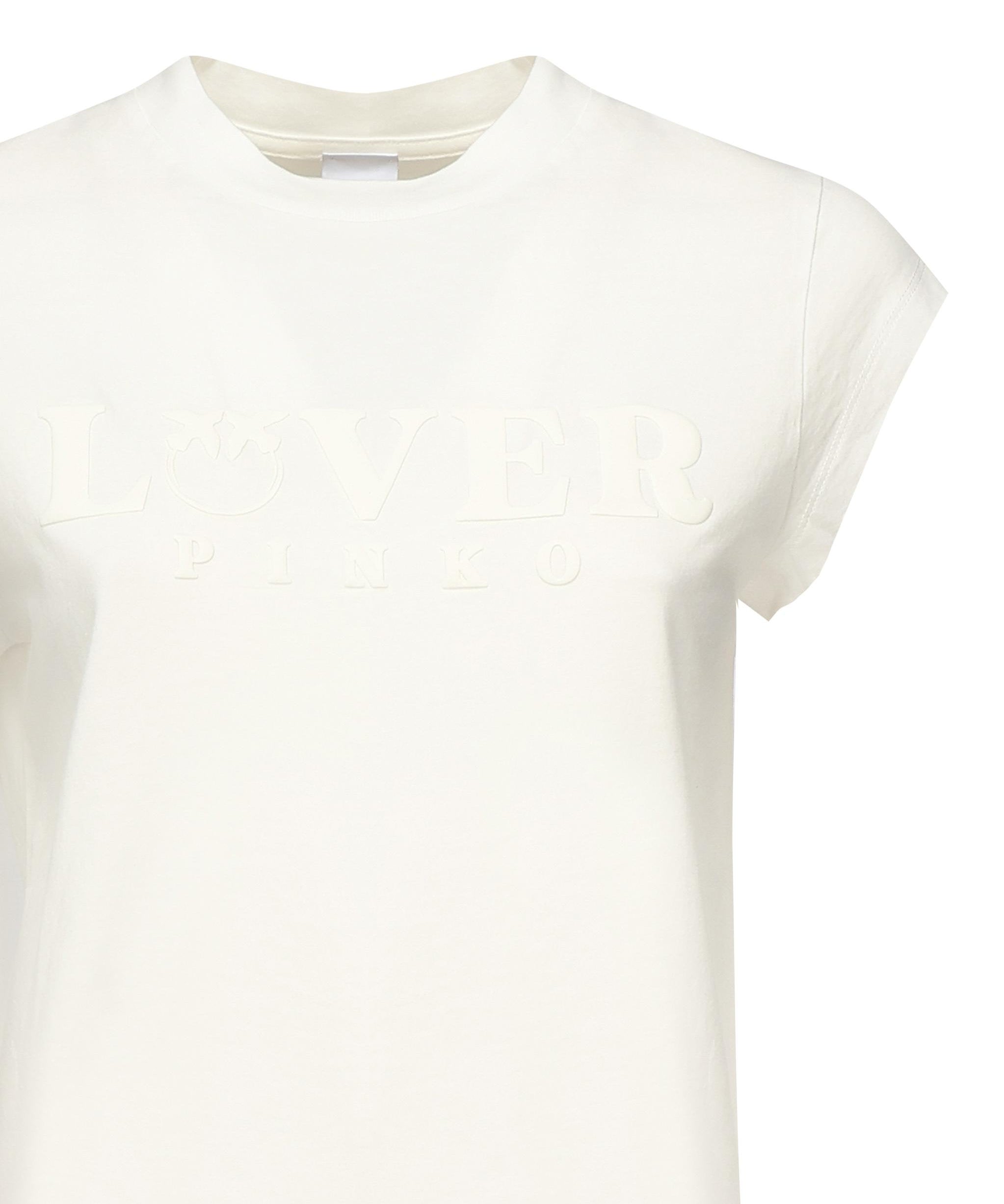 T-shirt in jersey di cotone 104603 A2D1Z05 PINKO 