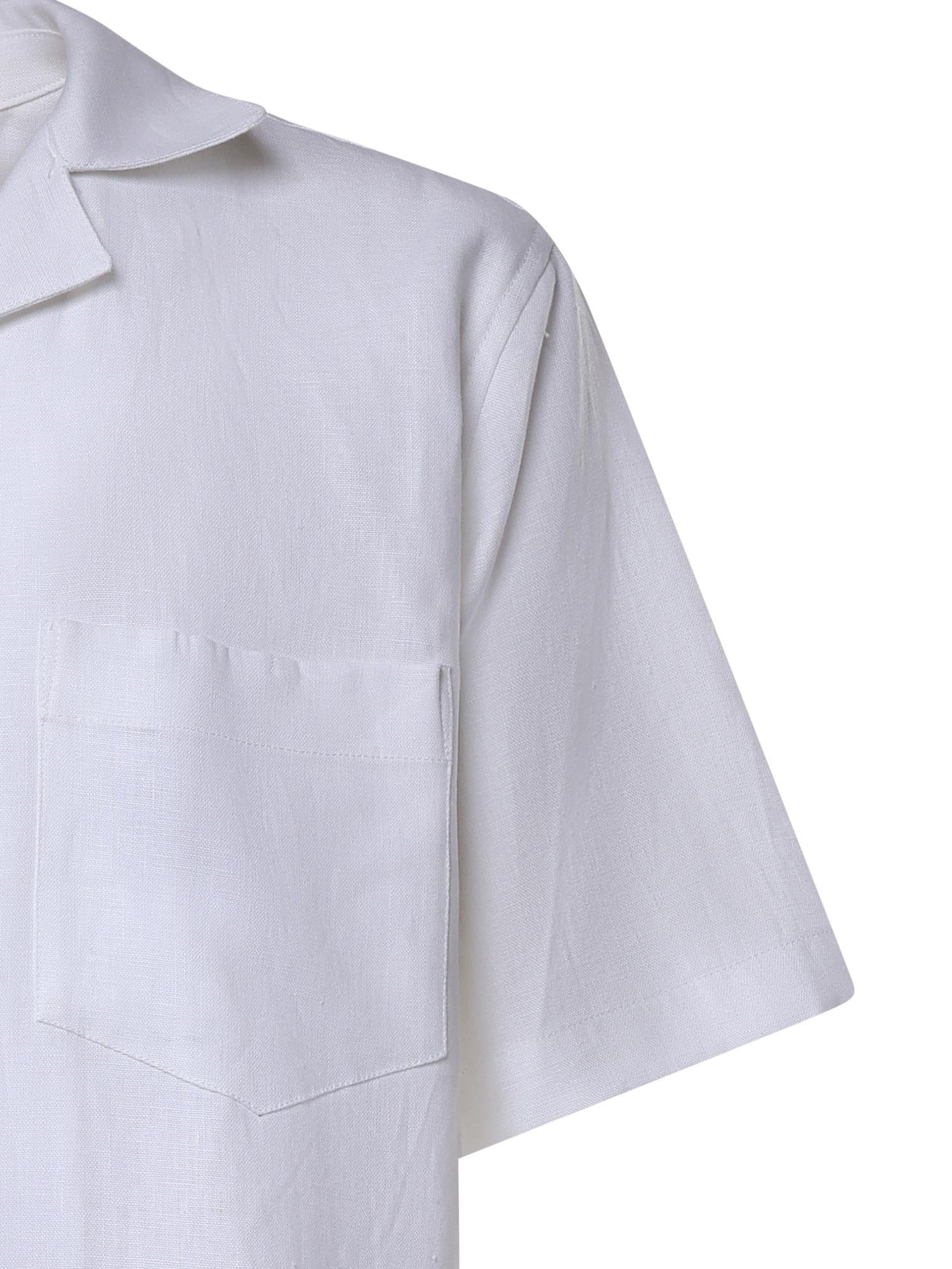 Camicia Mc-Dale in lino MCDAL3259S26 282 MICHAEL COAL 
