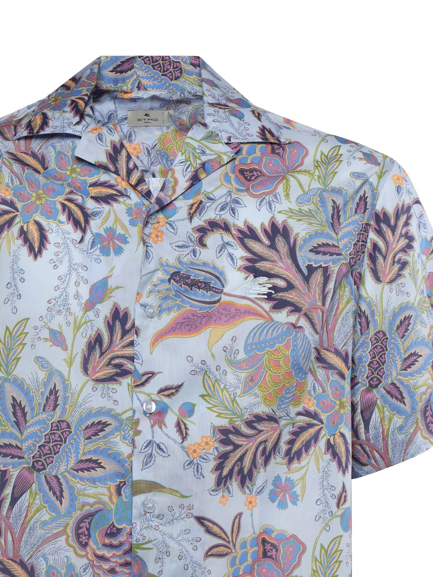 Camicia bowling in popeline di cotone MRIC0013 99SA5K9X0880 ETRO 