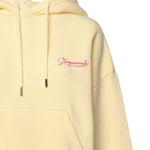 La felpa con cappuccio Corto 251JS217 24651IW JACQUEMUS 