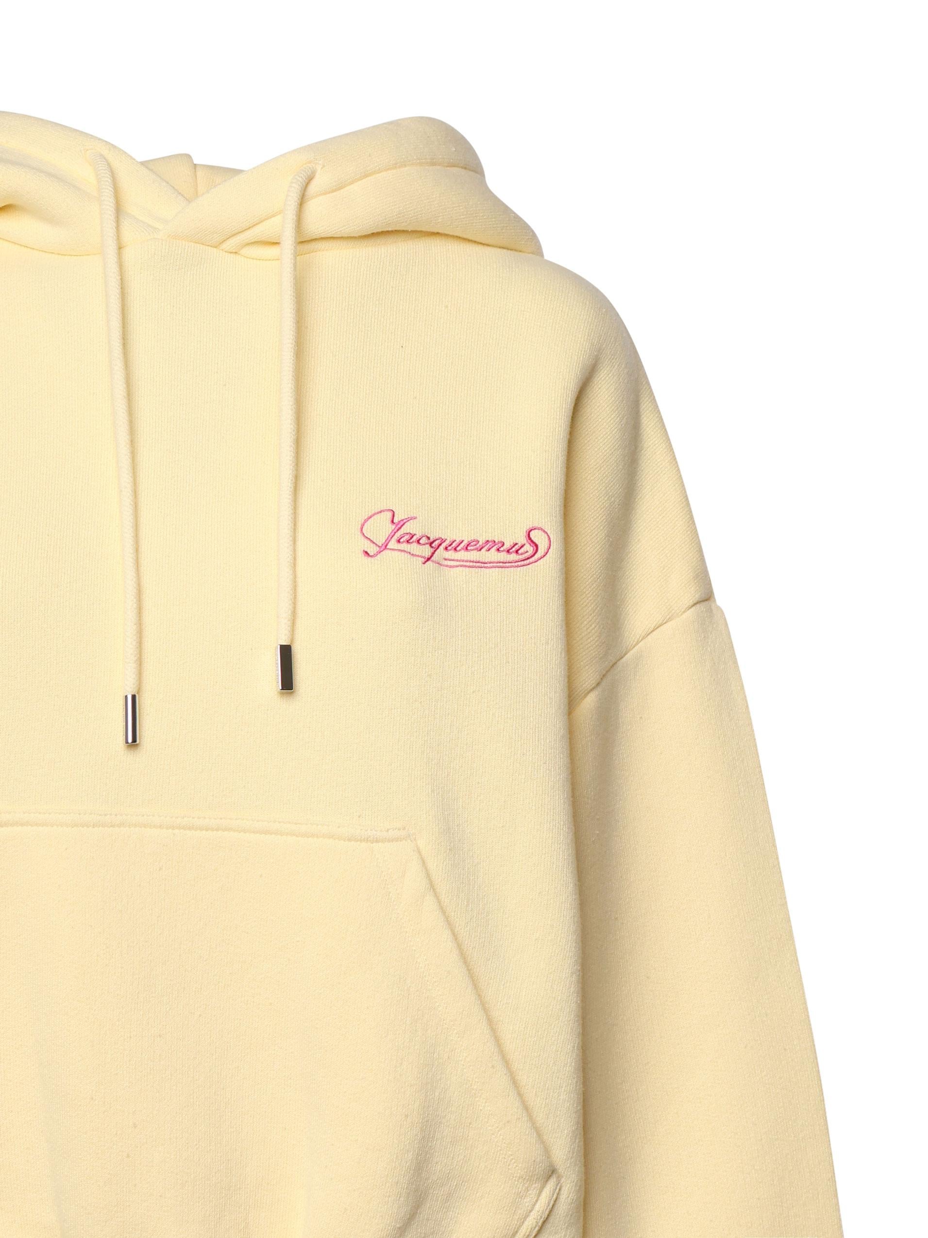 La felpa con cappuccio Corto 251JS217 24651IW JACQUEMUS 