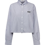 Camicia in popeline MK1659 1805F0008 MIU MIU 