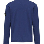 Maglione girocollo con piccoli risvolti K1S155100052 S00B0V1022 STONE ISLAND 