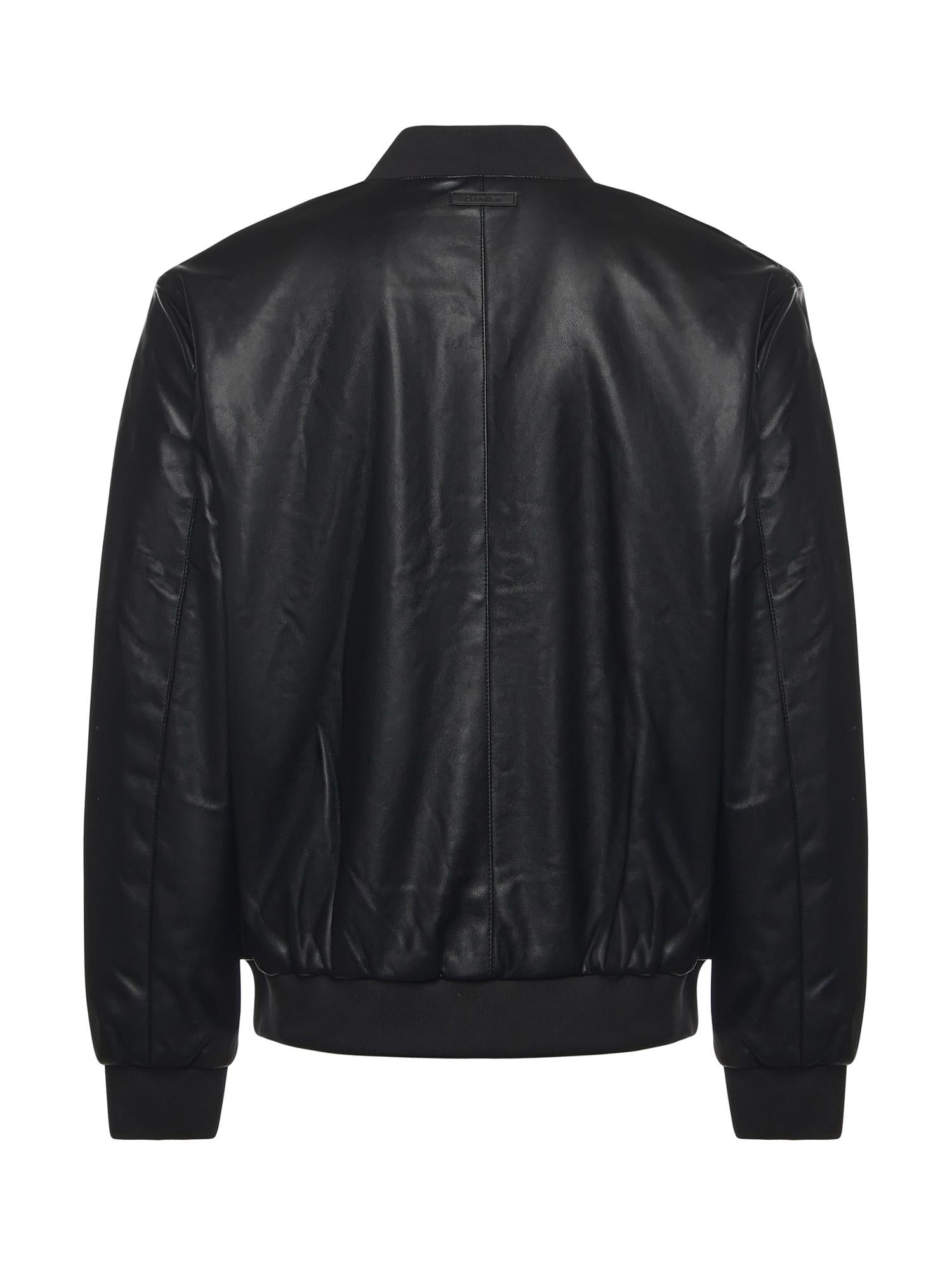 Giubbotto bomber in ecopelle LV04RC407G UB1 CALVIN KLEIN 