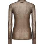 Maglia in lana con micro paillettes<BR/> 105821 A2PML73 PINKO 