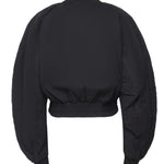 Giacca bomber con maiche a palloncino T162015A TNC171BLACK THE ANDAMANE 