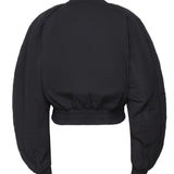 Giacca bomber con maiche a palloncino T162015A TNC171BLACK THE ANDAMANE 