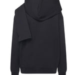 Felpa con cappuccio e sciarpa 325JH0047JS0234 9999 COURREGES 