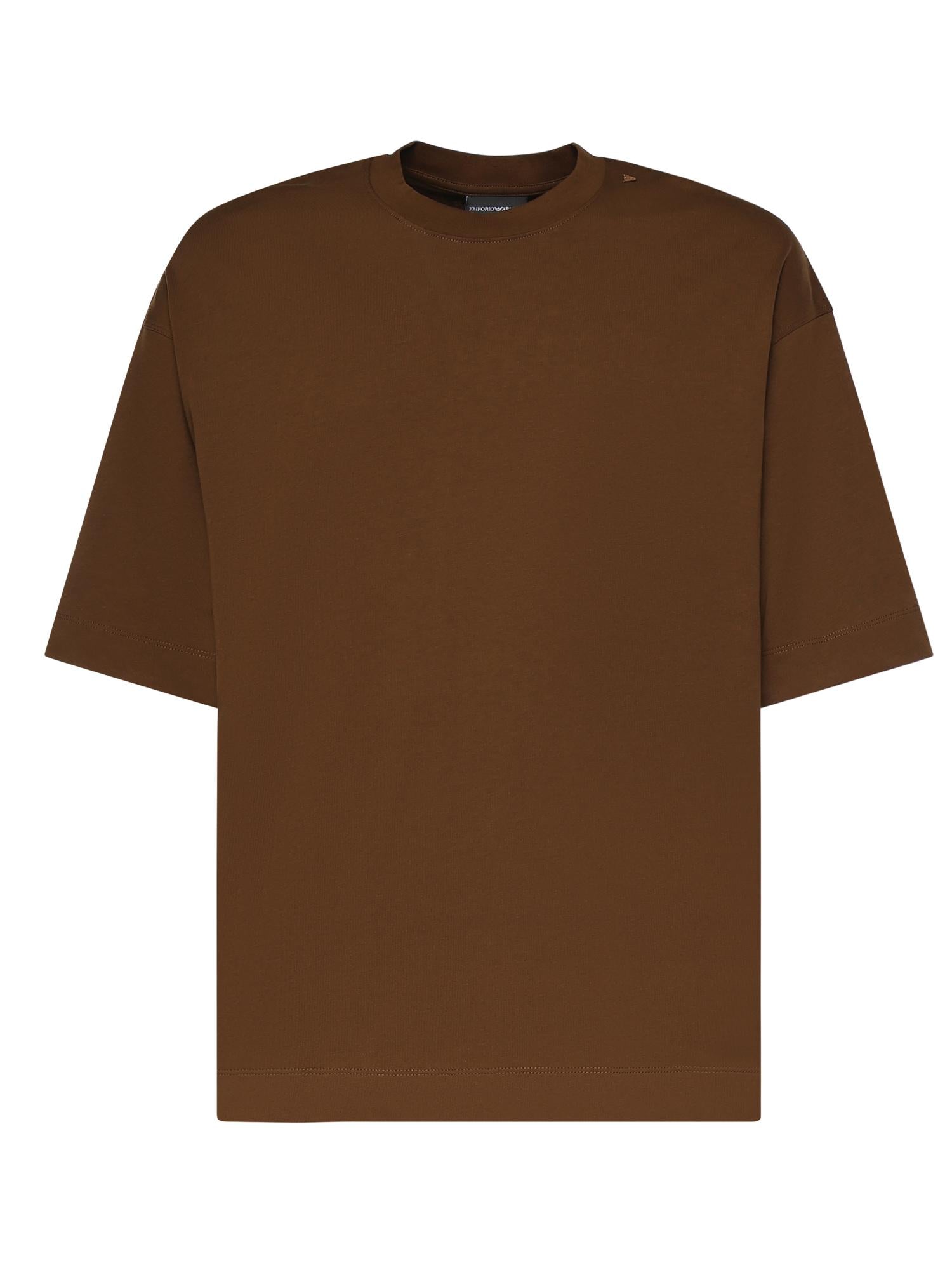 T-shirt in jersey con logo EM005256 AF24740U6203 EMPORIO ARMANI 