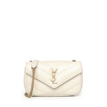 Borsa Loulou mini in pelle di agnello 821749 AAEAX9207 SAINT LAURENT 