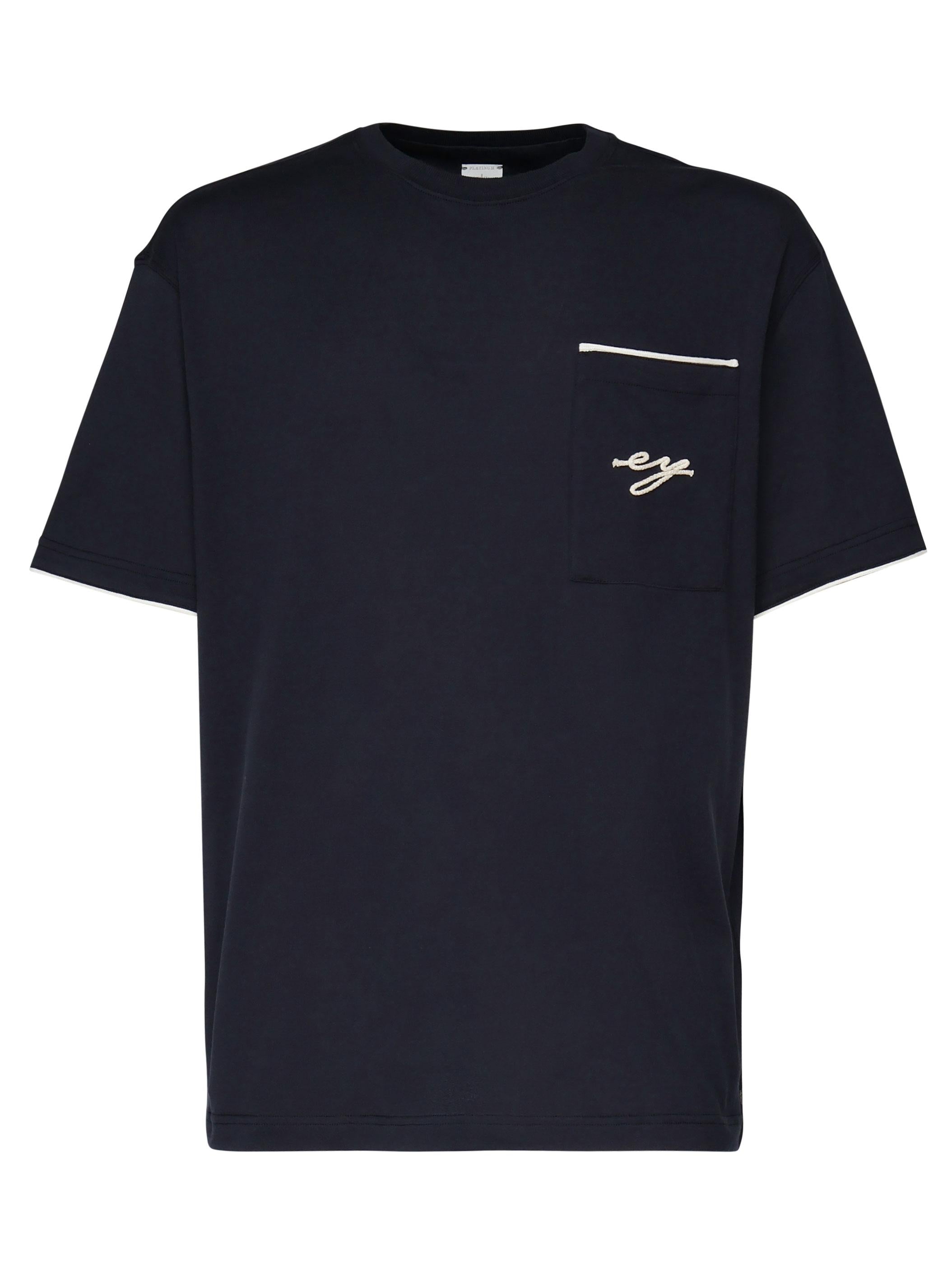 T-shirt con ricamo K75TSHK03TSH26001 11N ELEVENTY 