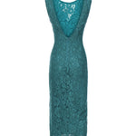 Abito in pizzo floreale 106588 A330V76 PINKO 