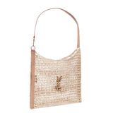 Borsa Oxalis in rafia macramè 773984 GAAEB9718 SAINT LAURENT 