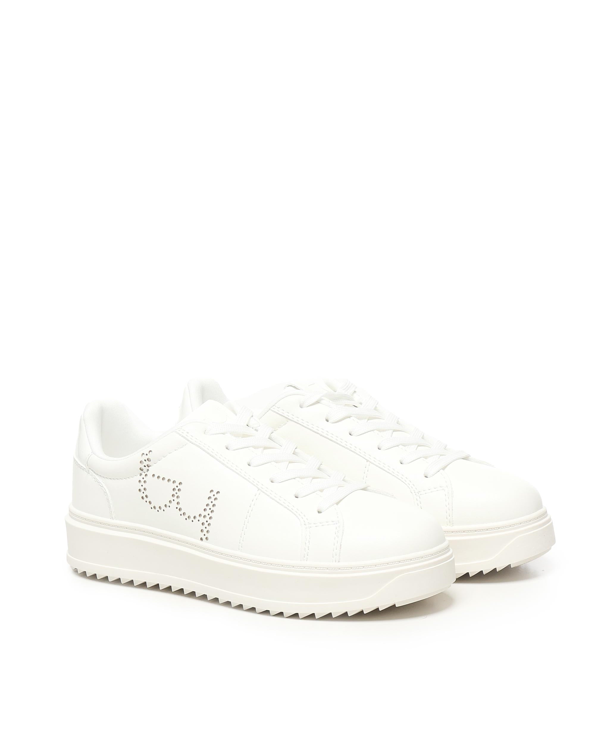 Sneakers Brooklyn con logo BYSC8WO01 BIANCO BY BYBLOS 