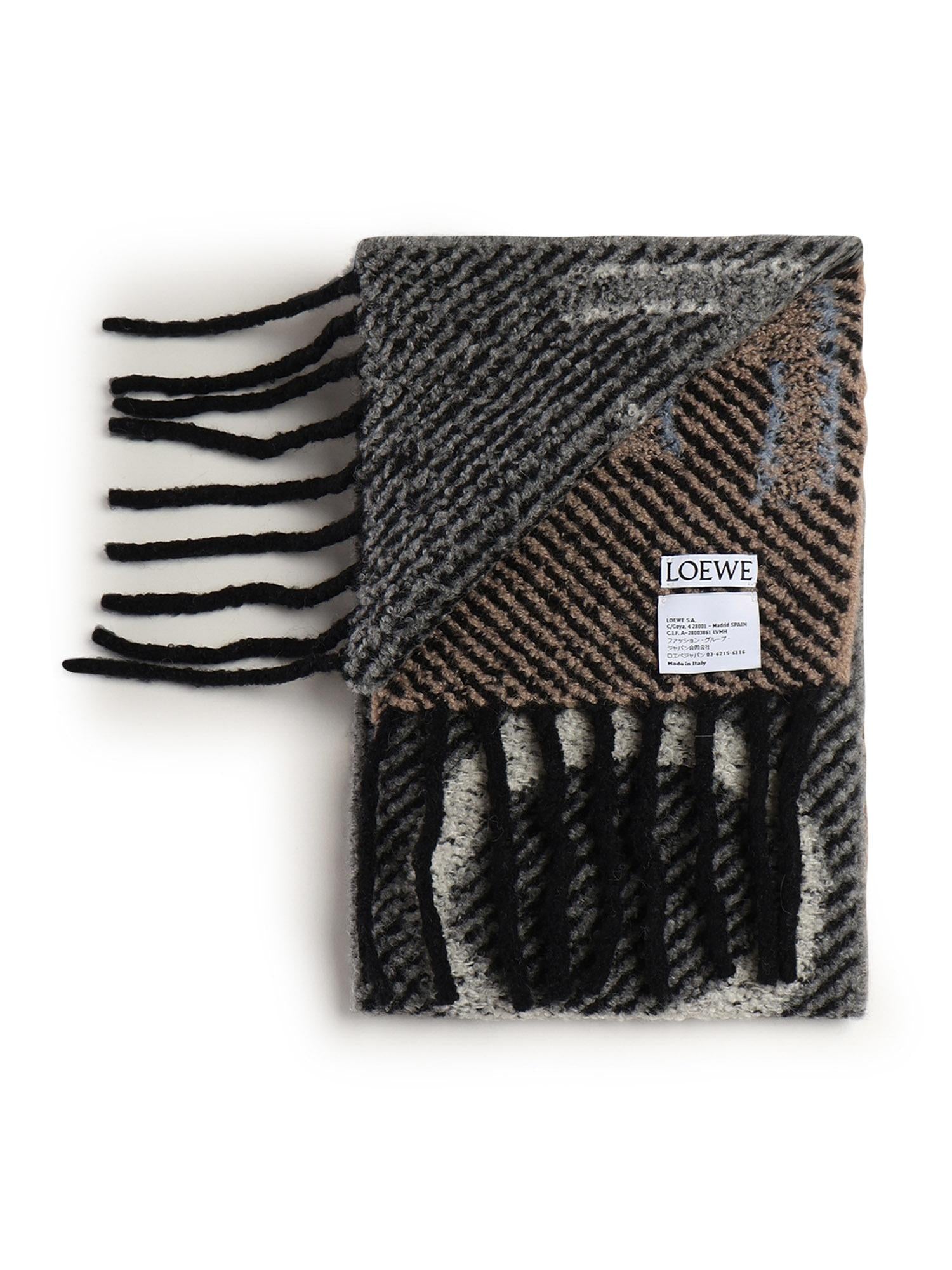 Sciarpa in misto lana e alpaca FSA7SS3X01 5149 LOEWE 