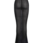Gonna slim in maglia lurex G645 M01044D999 DONDUP 