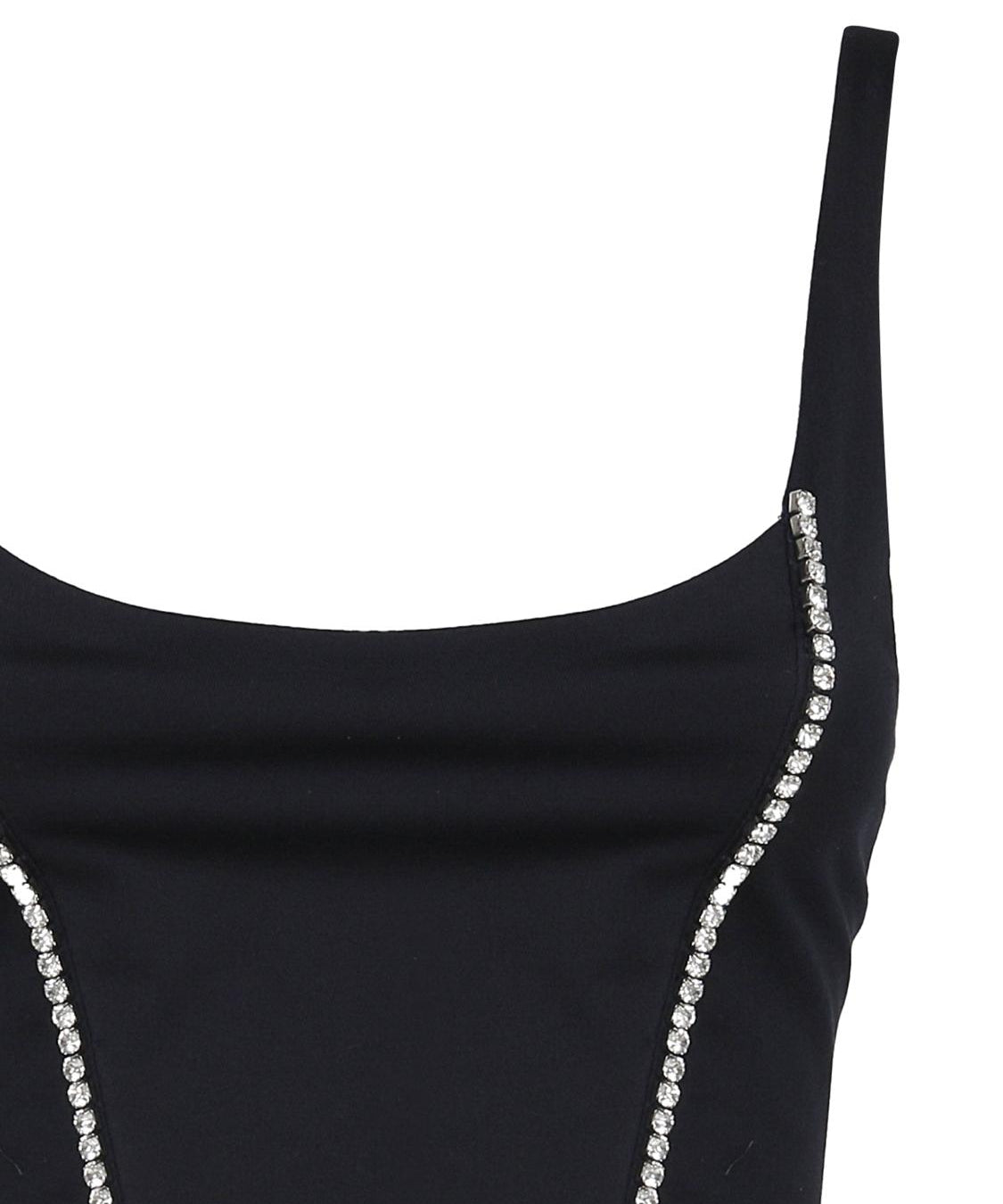 Top Corset con scollo tondo CORSET -BLUE THE ARCHIVIA 
