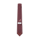 Cravatta in seta stampa Gancini e cuori 351259 784221002 FERRAGAMO 