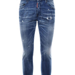 Jeans slim con effetto vissuto S74LB1642 S30342470 DSQUARED2 