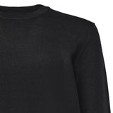 Maglione in misto viscosa con logo UMA25035MA BLACK RICHMOND X 
