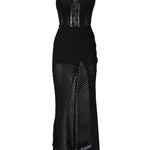 Vestito lungo Fae 255610 BLACK CHARO RUIZ 