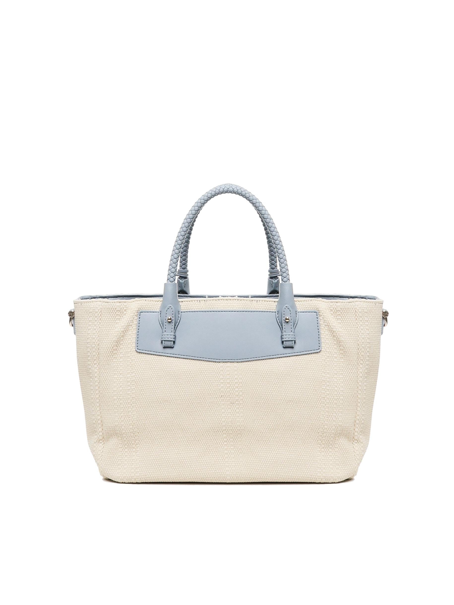 Borsa a spalla Rebecca 73BS8VY01 REBECCAOFF WHITE/AZZURRO V° 73 