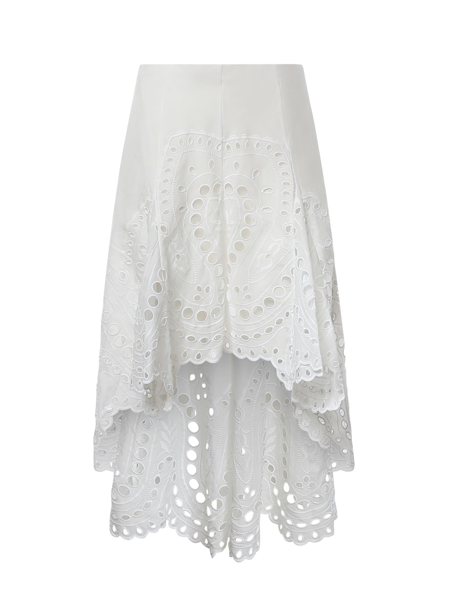 Gonna lunga Finn 263402 WHITE CHARO RUIZ 