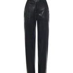 Pantaloni balloon effetto pelle soft touch 105371 A2P4Z99 PINKO 