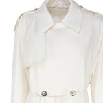 Trench lungo in pura seta 8086313 .B9352 BURBERRY 