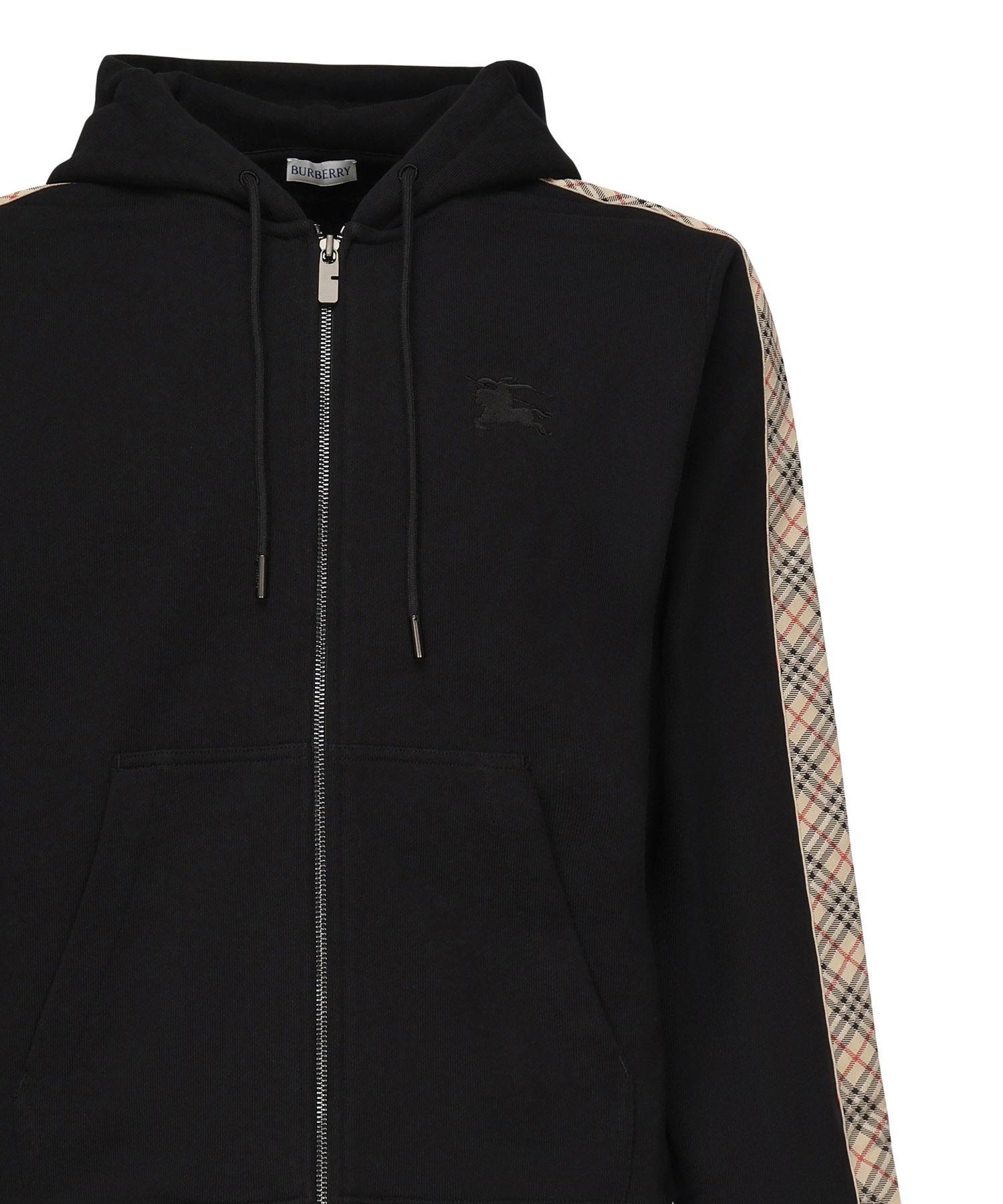 Felpa Check in cotone 8110790 A1189 BURBERRY 