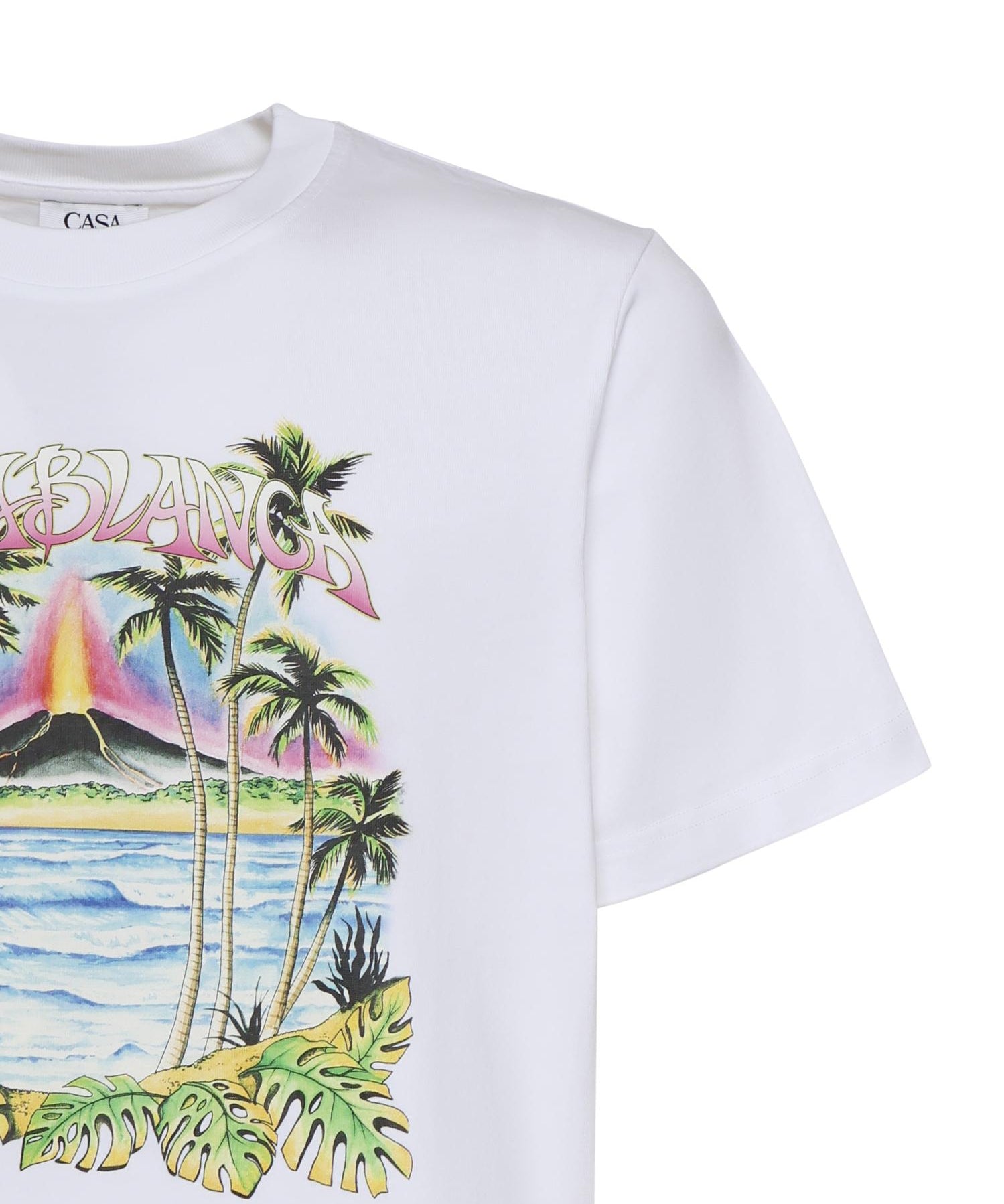 T-shirt con stampa in cotone MSP26JTS001 22 CASABLANCA 