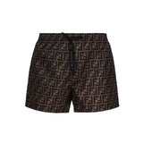 Boxer Mare logo all over FXB077 A79FF13IZ FENDI 