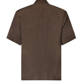 Camicia Mc-Dale in lino MCDAL3259S26 194 MICHAEL COAL 