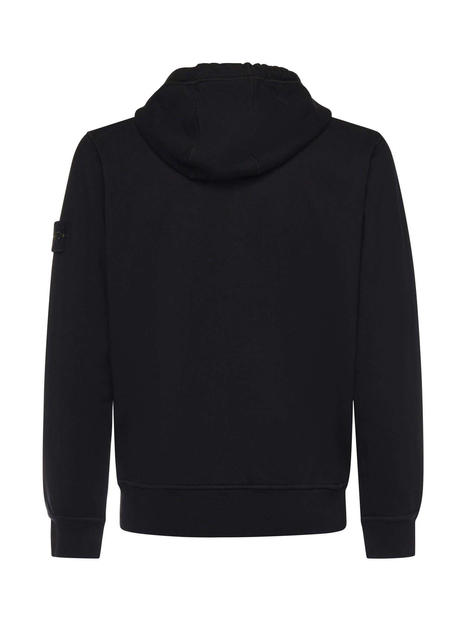 Felpa in cotone con logo L1S156100061 S0051V0001 STONE ISLAND 