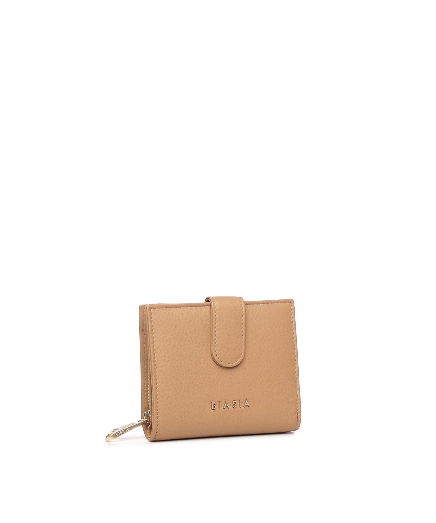 Portafoglio con logo in pelle BIPP9FF215 CAMEL BIASIA 