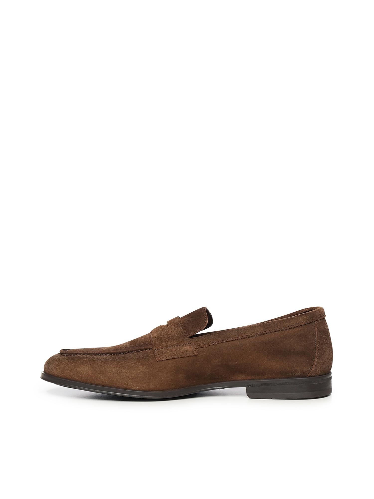 Mocassini Penny Adler in suede DU3382NOTTUY260 TM01 DOUCAL'S 