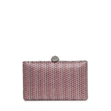 Clutch Crystal Kensington con cristalli 5569657609 PINK KURT GEIGER 
