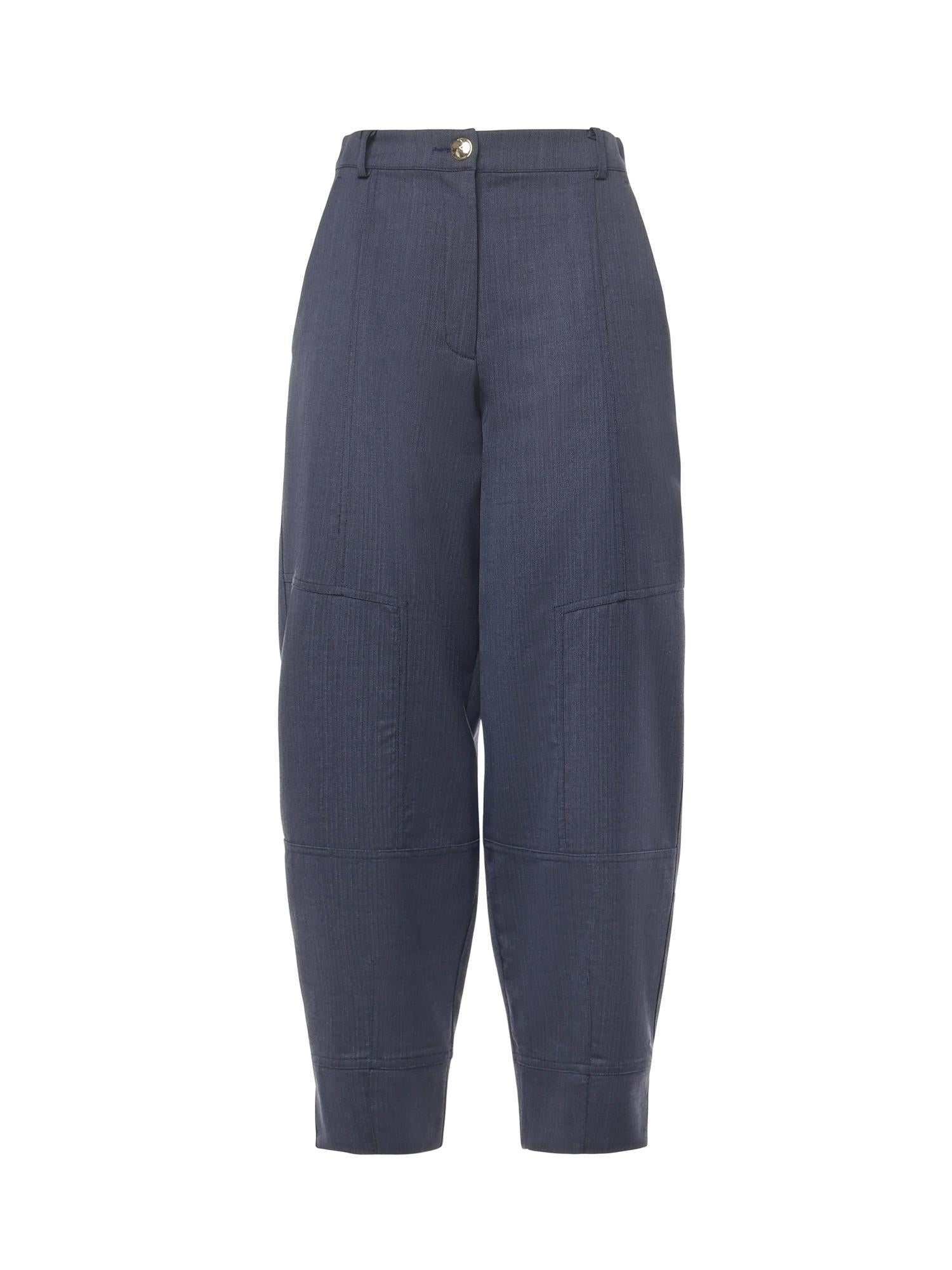 Pantaloni balloon in misto lana<BR/> 105533 A2SNG07 PINKO 