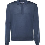 Maglia in lana con colletto polo 14789 43137587 GALIANO 