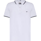 Polo in piquet stretch NPMB252140STDW B001 FAY 