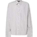 Camicia oxford con stampa rigata G5LU6T FR5ZPS8051 DOLCE & GABBANA 